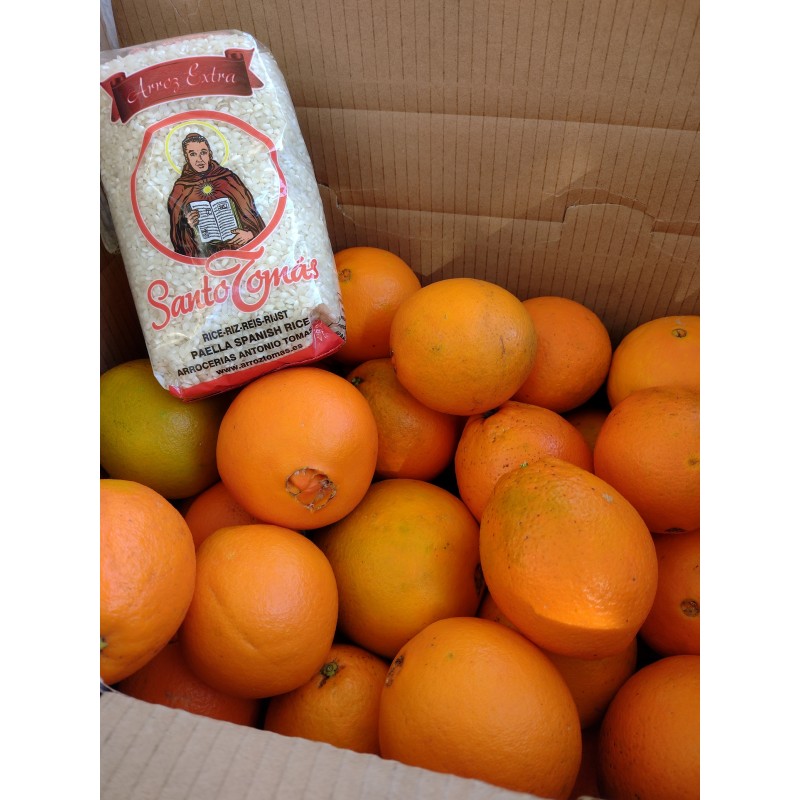 Naranjas Navelina con arroz
